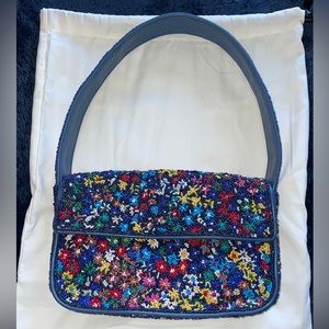 Staud - TOMMY BEADED BAG | RAINBOW FLOWER MARKET.